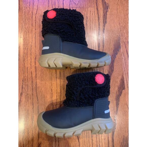 Hunter Intrepid Strap Boucle Snow Boot | Black | UK 10/ US 11 - Picture 7 of 11